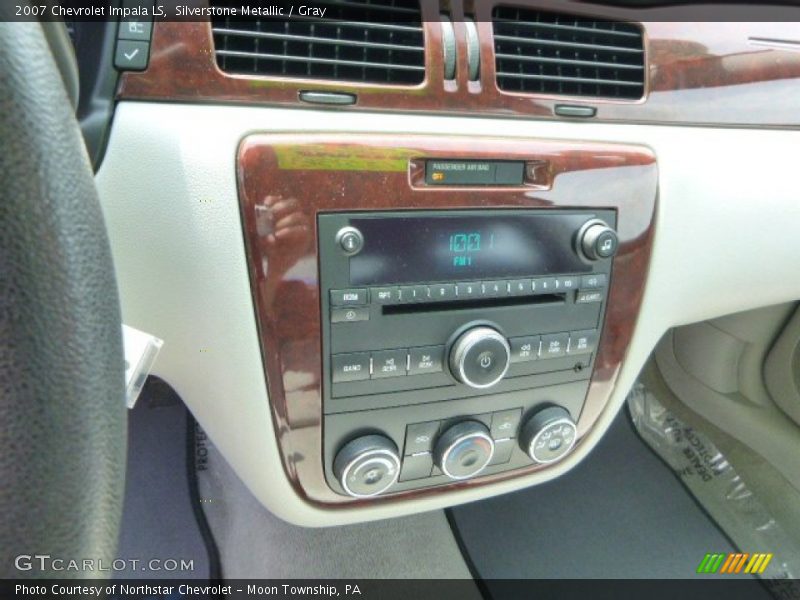 Silverstone Metallic / Gray 2007 Chevrolet Impala LS