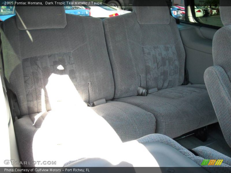 Dark Tropic Teal Metallic / Taupe 2005 Pontiac Montana