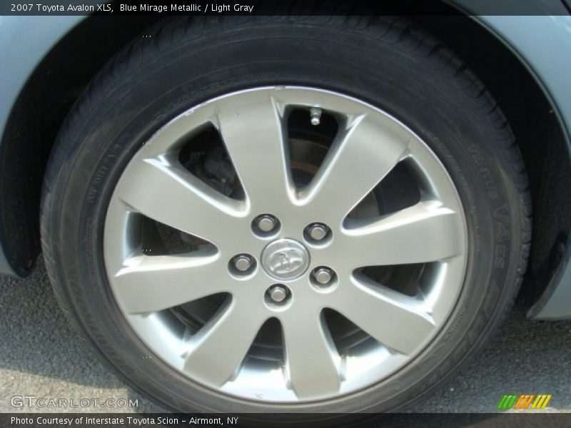 Blue Mirage Metallic / Light Gray 2007 Toyota Avalon XLS