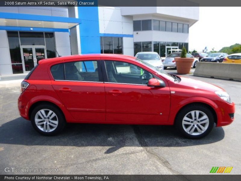 Salsa Red / Charcoal 2008 Saturn Astra XR Sedan