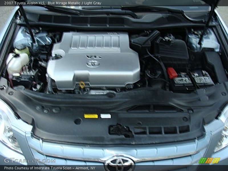 Blue Mirage Metallic / Light Gray 2007 Toyota Avalon XLS