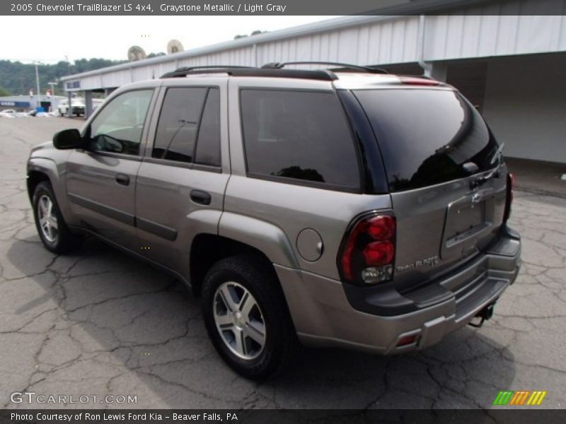 Graystone Metallic / Light Gray 2005 Chevrolet TrailBlazer LS 4x4