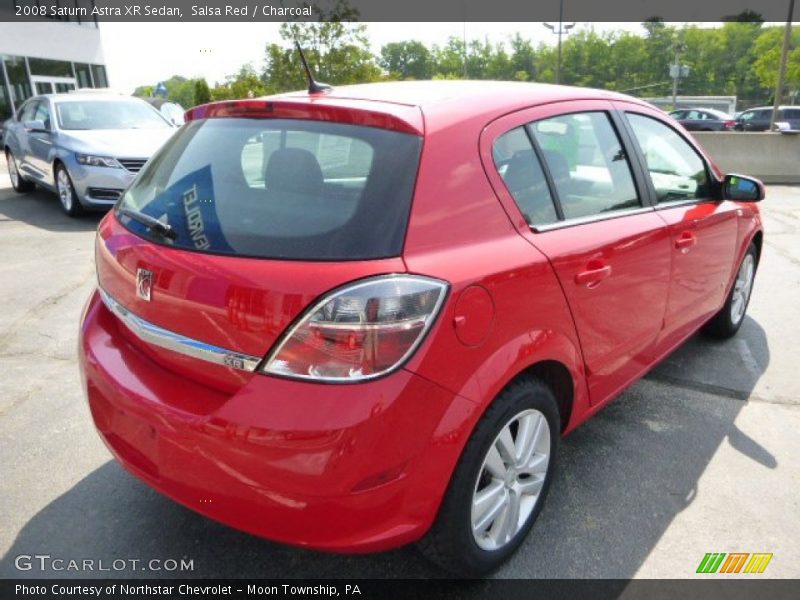 Salsa Red / Charcoal 2008 Saturn Astra XR Sedan