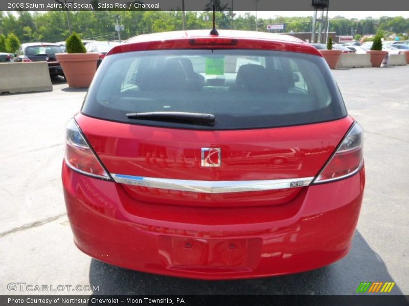 Salsa Red / Charcoal 2008 Saturn Astra XR Sedan