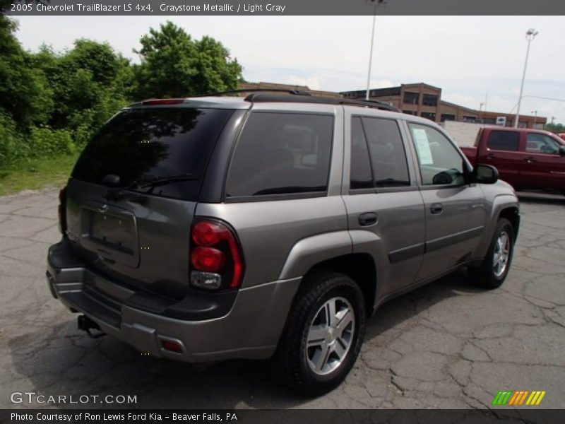 Graystone Metallic / Light Gray 2005 Chevrolet TrailBlazer LS 4x4