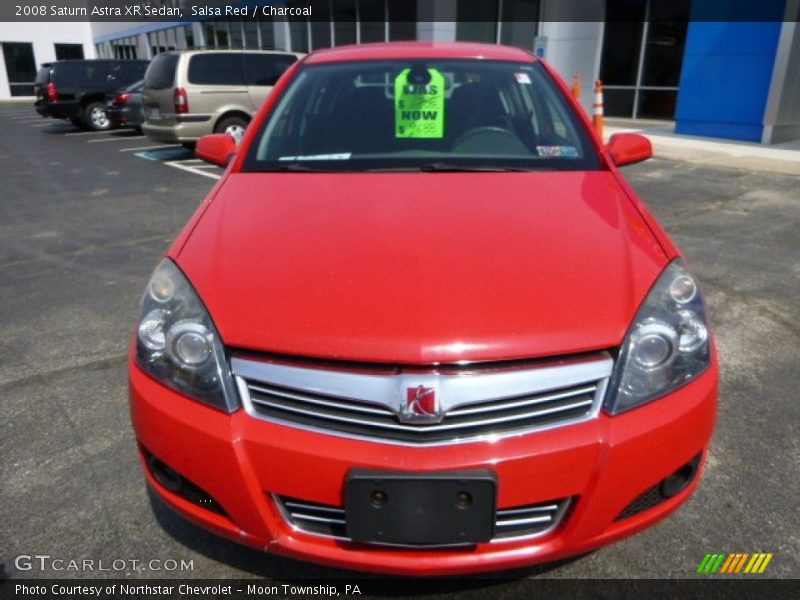 Salsa Red / Charcoal 2008 Saturn Astra XR Sedan