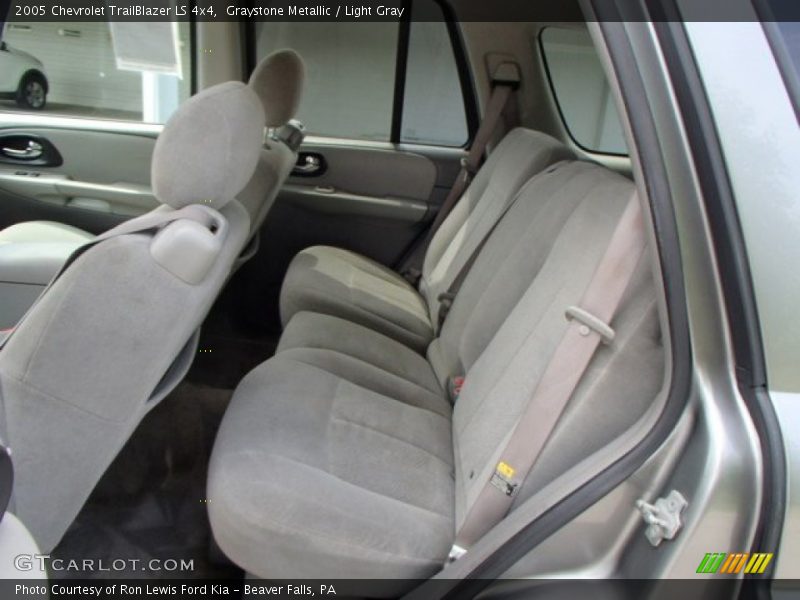 Graystone Metallic / Light Gray 2005 Chevrolet TrailBlazer LS 4x4