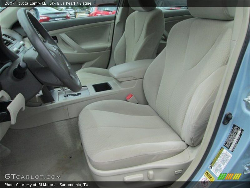 Sky Blue Pearl / Bisque 2007 Toyota Camry LE