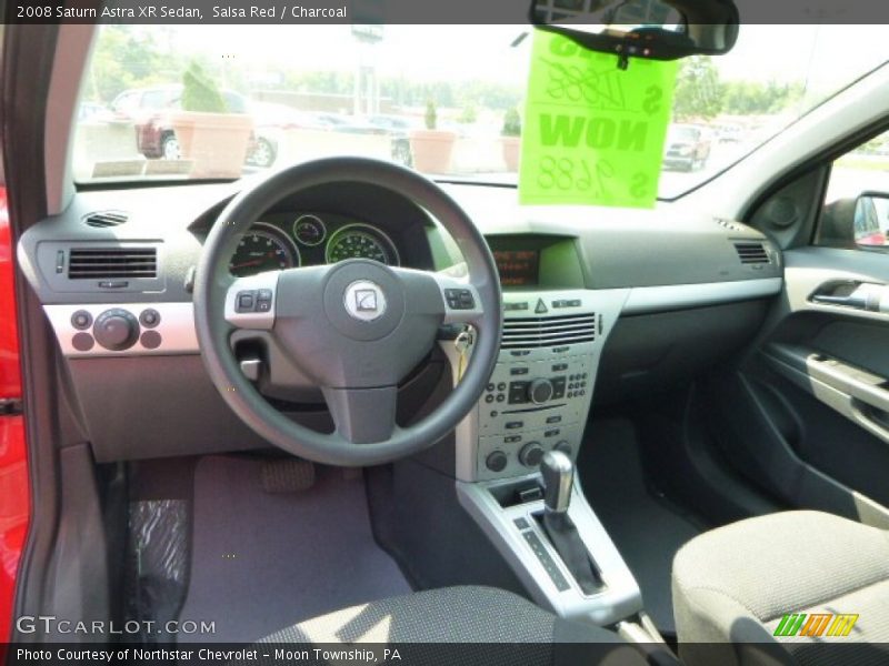 Salsa Red / Charcoal 2008 Saturn Astra XR Sedan