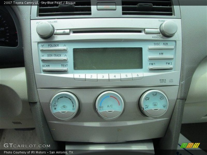 Sky Blue Pearl / Bisque 2007 Toyota Camry LE