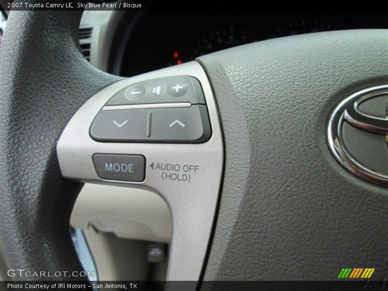 Sky Blue Pearl / Bisque 2007 Toyota Camry LE