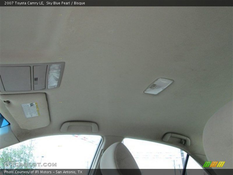 Sky Blue Pearl / Bisque 2007 Toyota Camry LE