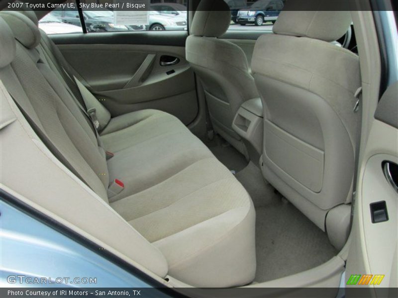 Sky Blue Pearl / Bisque 2007 Toyota Camry LE