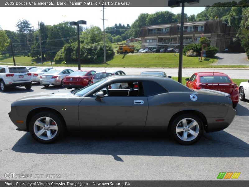 Dark Titanium Metallic / Dark Slate Gray 2009 Dodge Challenger SE