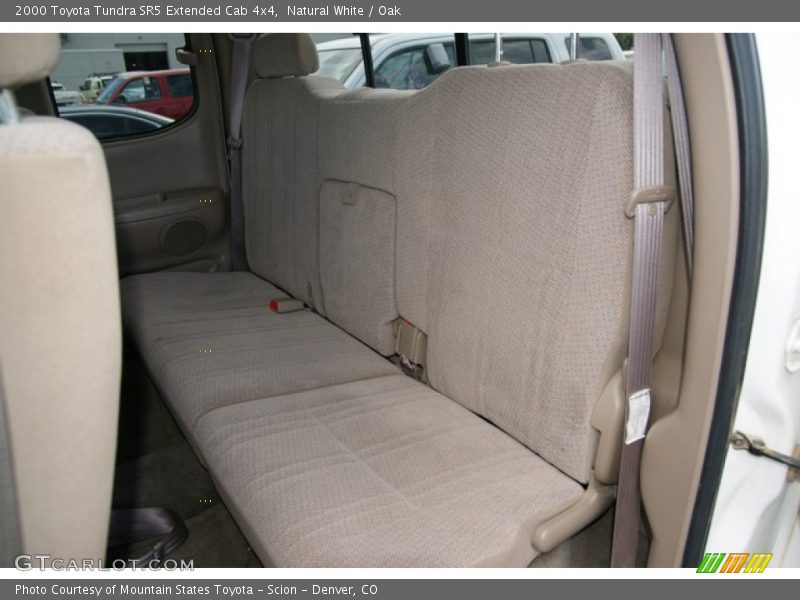Natural White / Oak 2000 Toyota Tundra SR5 Extended Cab 4x4