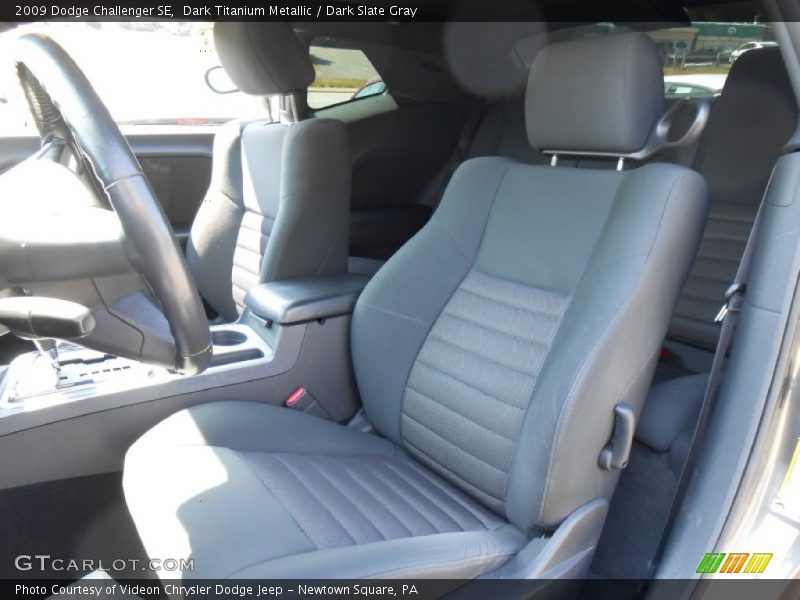 Dark Titanium Metallic / Dark Slate Gray 2009 Dodge Challenger SE