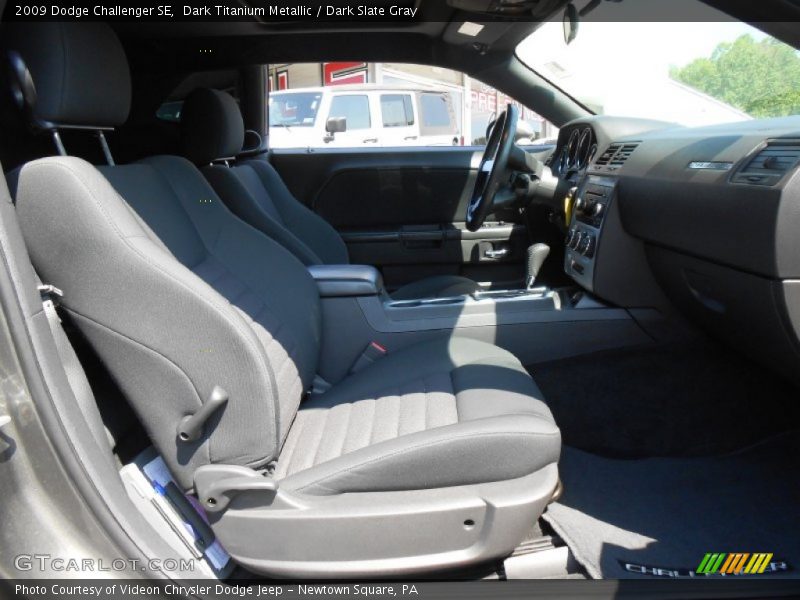 Dark Titanium Metallic / Dark Slate Gray 2009 Dodge Challenger SE
