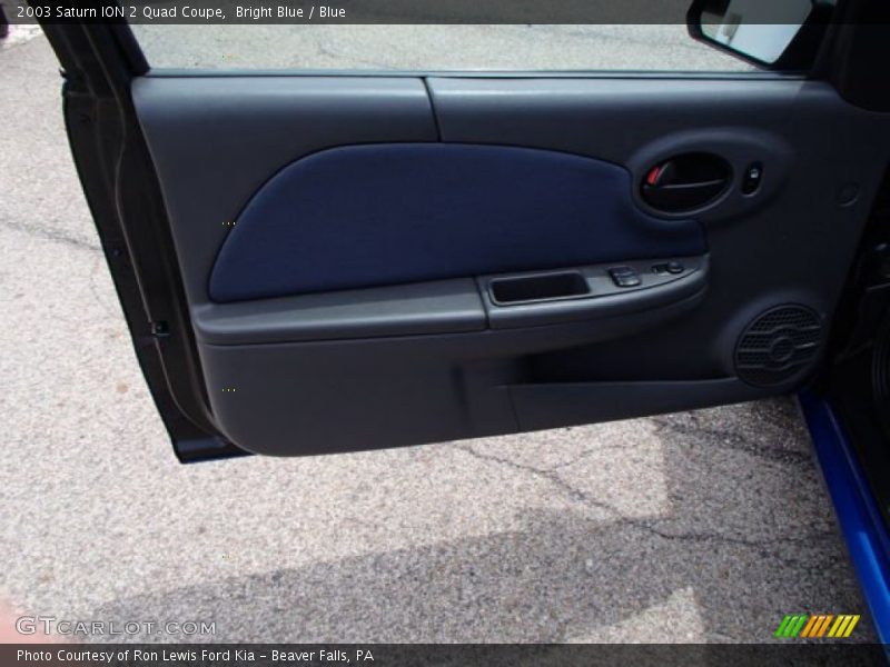 Door Panel of 2003 ION 2 Quad Coupe