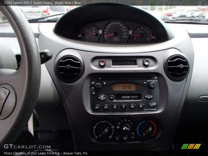 Controls of 2003 ION 2 Quad Coupe