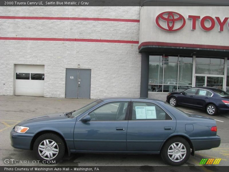 Sailfin Blue Metallic / Gray 2000 Toyota Camry LE