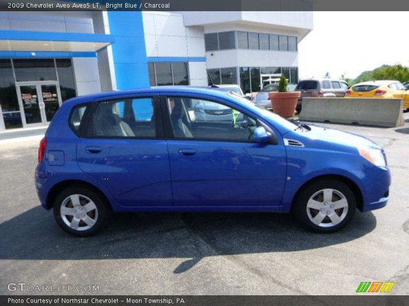 Bright Blue / Charcoal 2009 Chevrolet Aveo Aveo5 LT