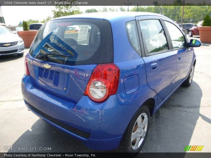 Bright Blue / Charcoal 2009 Chevrolet Aveo Aveo5 LT
