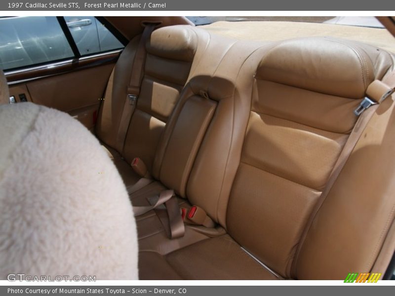 Forest Pearl Metallic / Camel 1997 Cadillac Seville STS