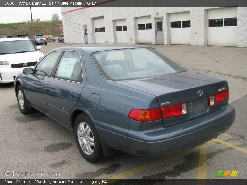 Sailfin Blue Metallic / Gray 2000 Toyota Camry LE