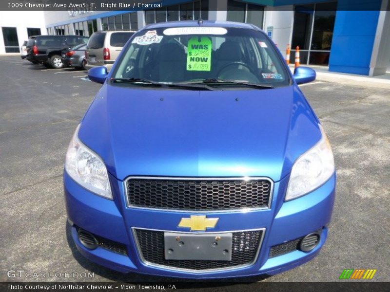 Bright Blue / Charcoal 2009 Chevrolet Aveo Aveo5 LT