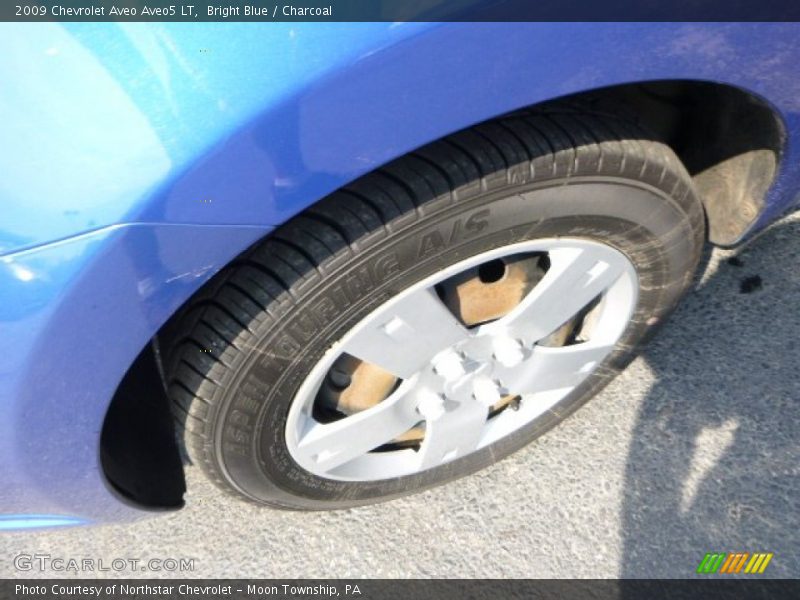 Bright Blue / Charcoal 2009 Chevrolet Aveo Aveo5 LT