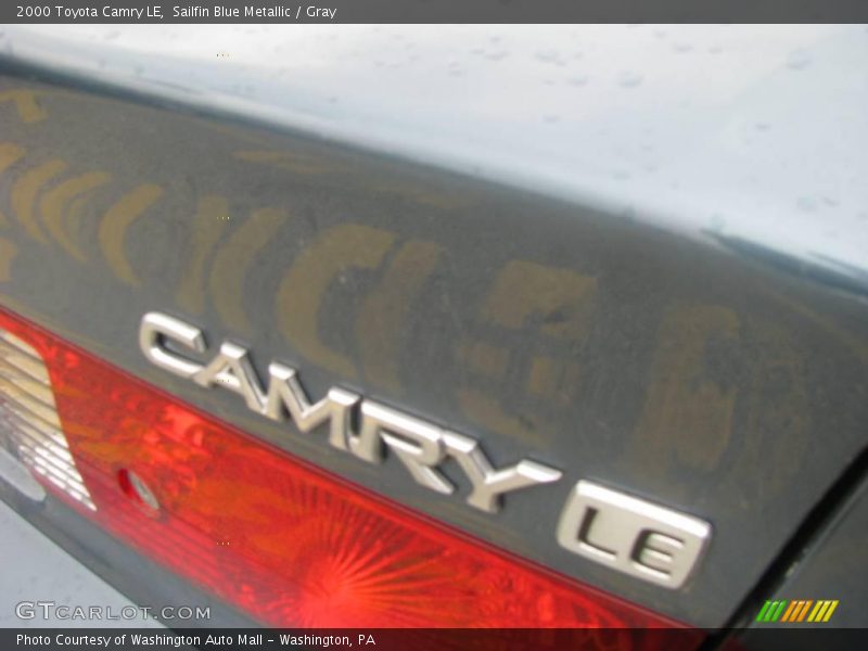 Sailfin Blue Metallic / Gray 2000 Toyota Camry LE