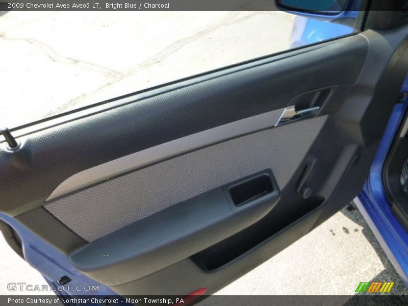 Bright Blue / Charcoal 2009 Chevrolet Aveo Aveo5 LT