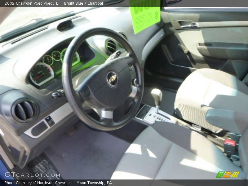 Bright Blue / Charcoal 2009 Chevrolet Aveo Aveo5 LT