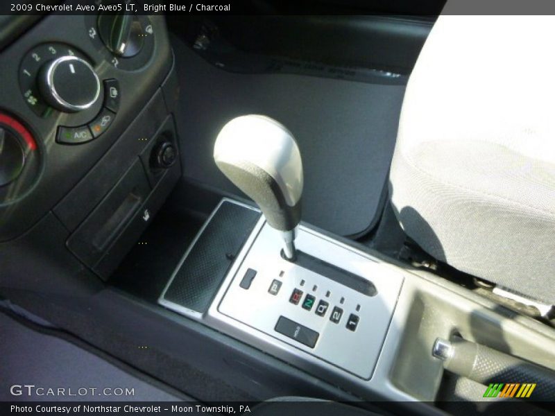 Bright Blue / Charcoal 2009 Chevrolet Aveo Aveo5 LT
