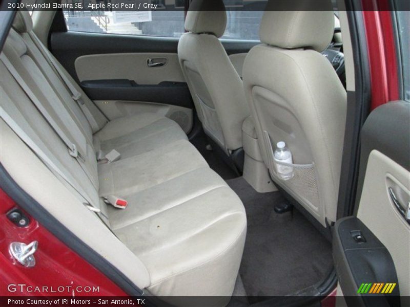 Apple Red Pearl / Gray 2010 Hyundai Elantra SE
