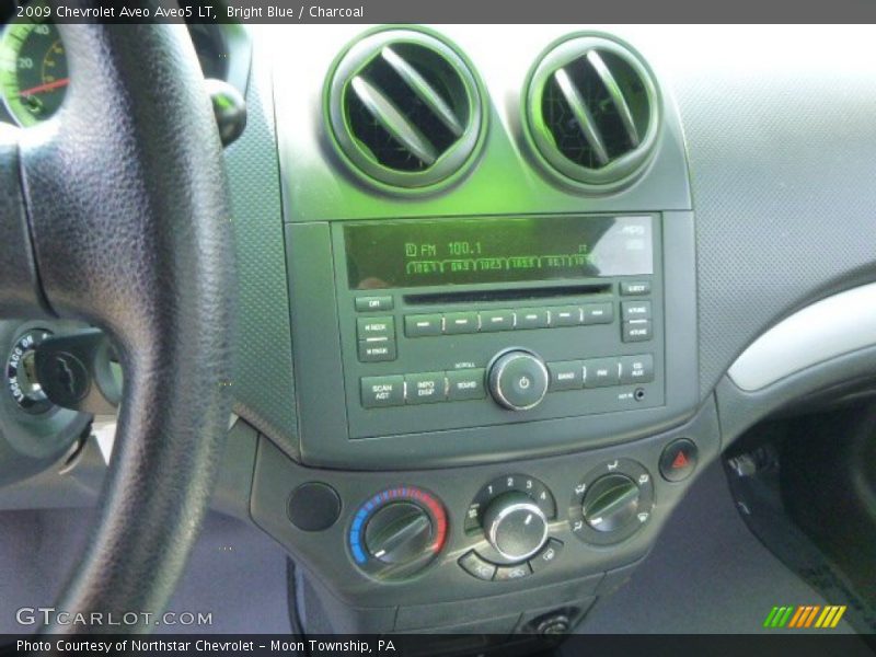Bright Blue / Charcoal 2009 Chevrolet Aveo Aveo5 LT