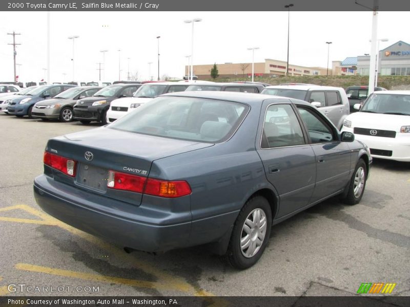 Sailfin Blue Metallic / Gray 2000 Toyota Camry LE