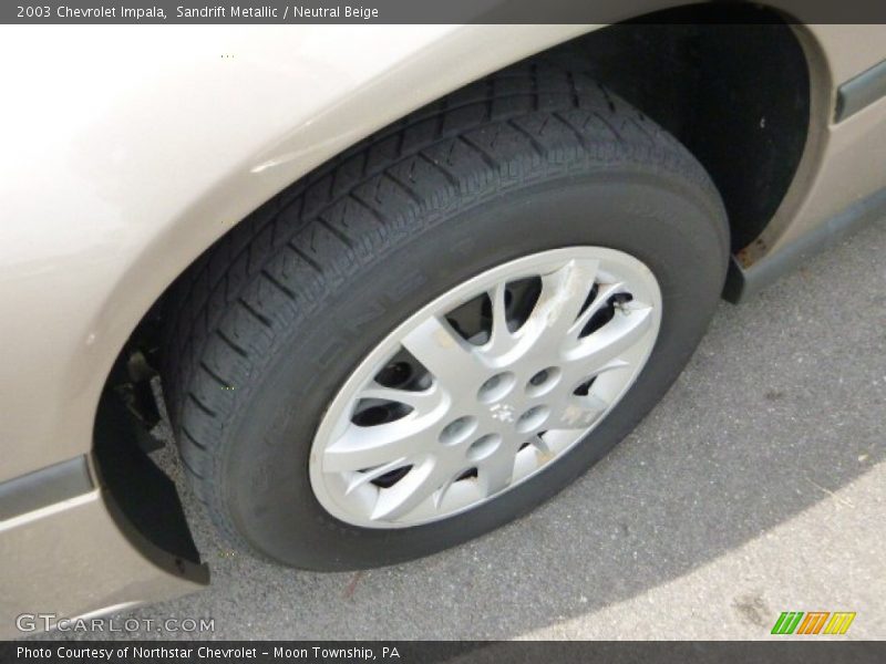 Sandrift Metallic / Neutral Beige 2003 Chevrolet Impala