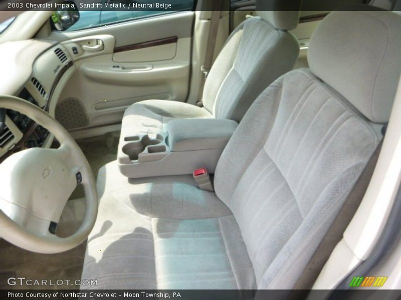 Sandrift Metallic / Neutral Beige 2003 Chevrolet Impala