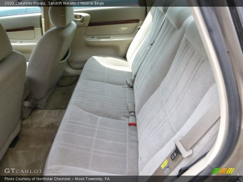 Sandrift Metallic / Neutral Beige 2003 Chevrolet Impala