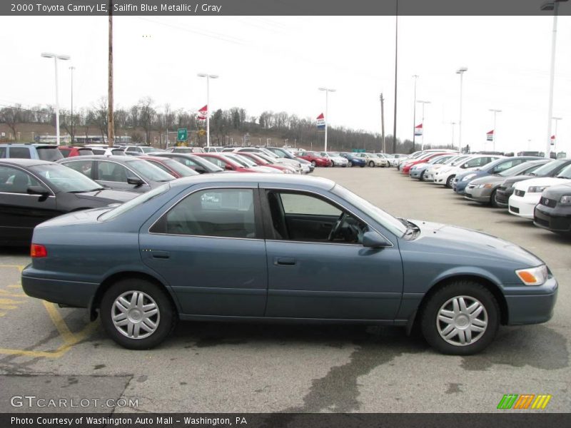 Sailfin Blue Metallic / Gray 2000 Toyota Camry LE