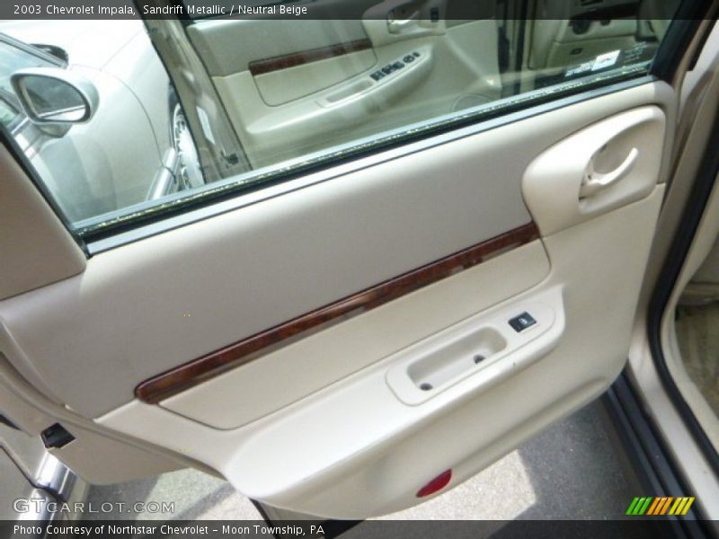 Sandrift Metallic / Neutral Beige 2003 Chevrolet Impala