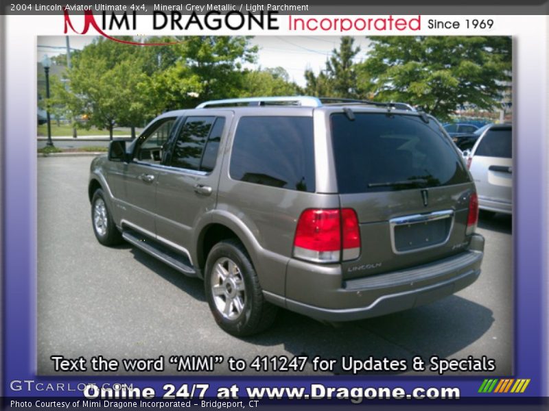Mineral Grey Metallic / Light Parchment 2004 Lincoln Aviator Ultimate 4x4