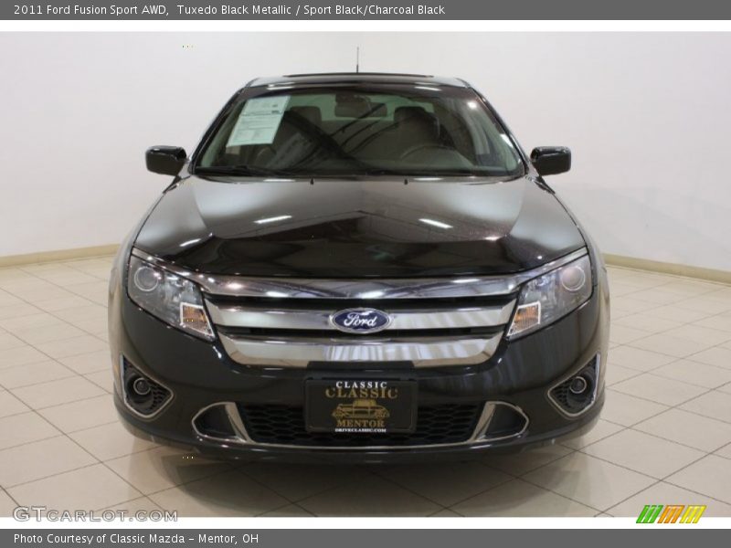 Tuxedo Black Metallic / Sport Black/Charcoal Black 2011 Ford Fusion Sport AWD