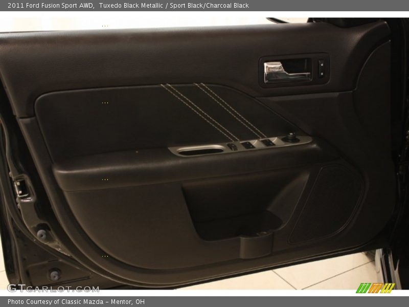 Tuxedo Black Metallic / Sport Black/Charcoal Black 2011 Ford Fusion Sport AWD