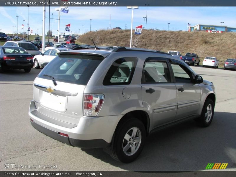 Silverstone Metallic / Light Gray 2008 Chevrolet Equinox LS AWD