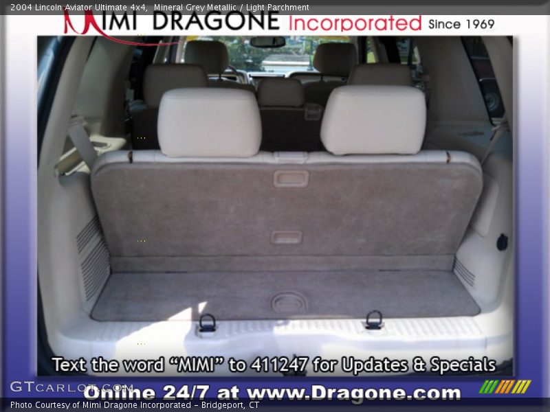 Mineral Grey Metallic / Light Parchment 2004 Lincoln Aviator Ultimate 4x4