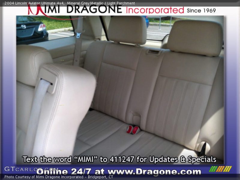 Mineral Grey Metallic / Light Parchment 2004 Lincoln Aviator Ultimate 4x4