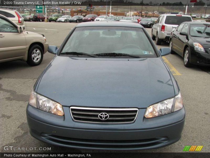 Sailfin Blue Metallic / Gray 2000 Toyota Camry LE