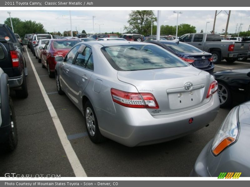 Classic Silver Metallic / Ash 2011 Toyota Camry